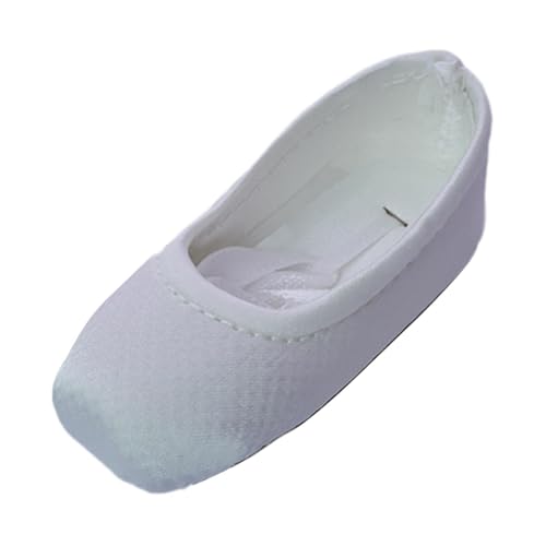 Milageto 1/4 Doll Ballettschuhe, Mini -Puppenschuhe DIY Doll Spielzeug, niedliche Puppenzubehör, Puppenkleiderspielzeug, für 5 6 7 8 kleine Mädchen, Geschenk, Weiß Milageto 1/4 Doll Ballettschuhe, Mini -Puppenschuhe DIY Doll Spielzeug, niedliche Puppenzubehör, Puppenkleiderspielzeug, für 5 6 7 8 kleine Mädchen, Geschenk, Weiß von Milageto