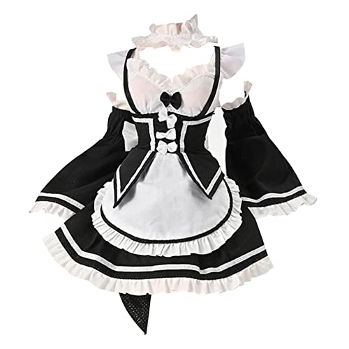 Milageto 1/6 Figur Puppenkleidung, Dienstmädchen Outfit, Manschette, Anwendbar auf Kleidung für 12 Zoll Actionfiguren, Cosplay Milageto 1/6 Figur Puppenkleidung, Dienstmädchen Outfit, Manschette, Anwendbar auf Kleidung für 12 Zoll Actionfiguren, Cosplay von Milageto