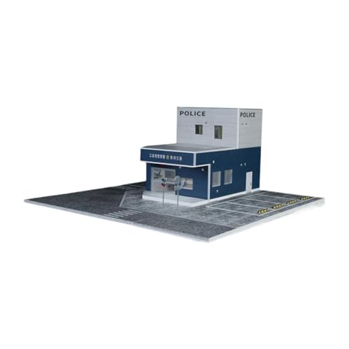 Milageto 1/64 Auto Garage Diorama Modell für Modellzug Layout Doll House Accessoires von Milageto
