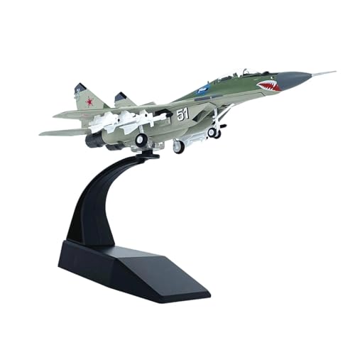 Milageto 1: 100 Kampfflugzeug -Flugzeugmodell mit Display -Basis -Geburtstagsgeschenk Dascast Flugzeugmodell Flugzeugmodell für Bücherregal von Milageto