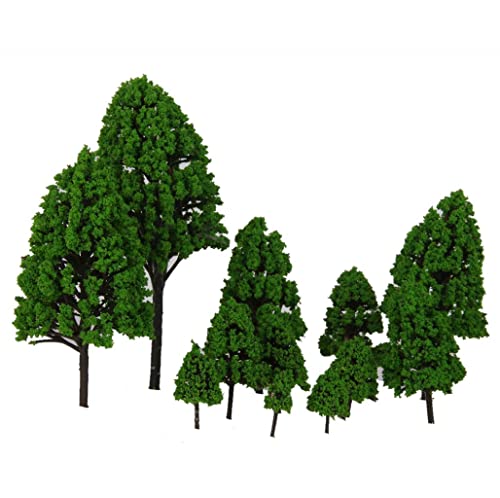 Milageto 12 Modellbäume 1: 50 500 2,5 16 cm Garden and Park Forest Diorama Zuglandschaft von Milageto