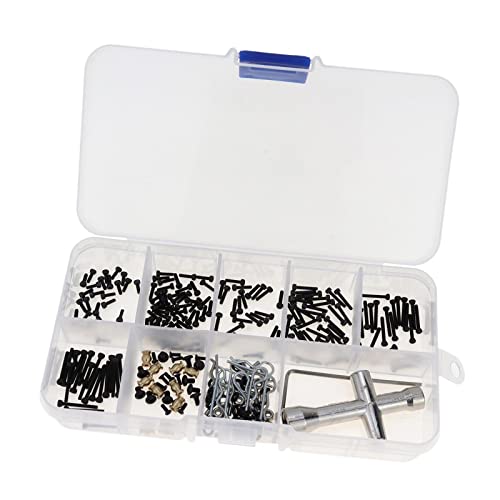 Milageto 252 Stück M1.4 Schrauben Kit Ersatz für Axial SCX24 Axi00006 Trucks Milageto 252 Stück M1.4 Schrauben Kit Ersatz für Axial SCX24 Axi00006 Trucks von Milageto