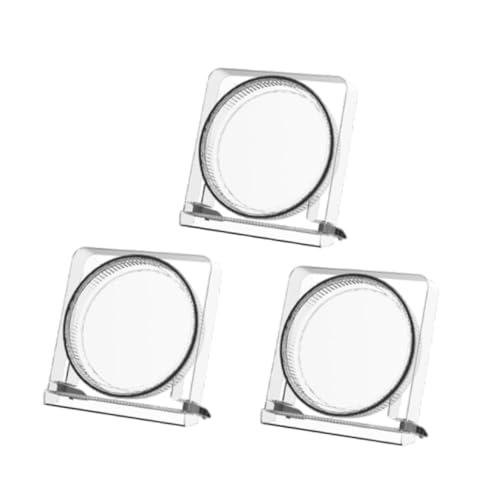 Milageto 3 Stück Tee-Kuchen-Aufbewahrungsbox Chainese Tee-Kuchen-Halter Kanister Teebehälter mit Deckel rund für Puer-Tee Backstein-Kastenständer Milageto 3 Stück Tee-Kuchen-Aufbewahrungsbox Chainese Tee-Kuchen-Halter Kanister Teebehälter mit Deckel rund für Puer-Tee Backstein-Kastenständer von Milageto