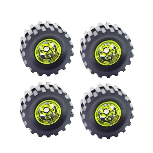 Milageto 4 Teile Gummireifen für 1:64 Modellautos, einfach zu montieren, GrÜn Milageto 4 Teile Gummireifen für 1:64 Modellautos, einfach zu montieren, GrÜn von Milageto