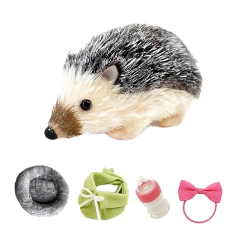 Milageto 5 '' Reborn Hedgehog Spielzeug Silicone Realistisch, lustige Foto -Requisiten, süße Tierpuppe Mini Hedgehog Spielzeug für Kinder Geburtstagsgeschenk, Dunkelgrau Milageto 5 '' Reborn Hedgehog Spielzeug Silicone Realistisch, lustige Foto -Requisiten, süße Tierpuppe Mini Hedgehog Spielzeug für Kinder Geburtstagsgeschenk, Dunkelgrau von Milageto