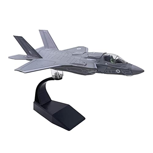 Milageto Alloy 1/72 Scale F-35B Fighter High Simulation mit Stand Aviation Flugzeug Flugzeugmodell für Desktop Home Decor Souvenir Ornamente von Milageto