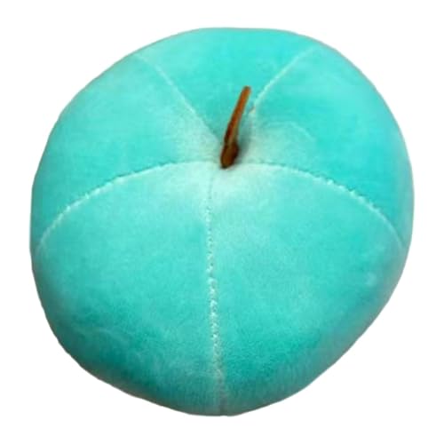 Milageto Apfel-Plüschtier, Apfel-Plüschtier, Puppe, weich, süß, gefüllte Frucht, Durchmesser 10 cm, für Geburtstags-Souvenirs, Blau Milageto Apfel-Plüschtier, Apfel-Plüschtier, Puppe, weich, süß, gefüllte Frucht, Durchmesser 10 cm, für Geburtstags-Souvenirs, Blau von Milageto