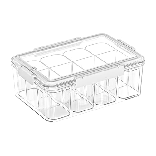 Milageto Aufbewahrungsbox für Sammelkarten, Spielkartenetui, große Kapazität, tragbar, mit Deckel, Halter zum Sammeln von Sportkarten von Milageto