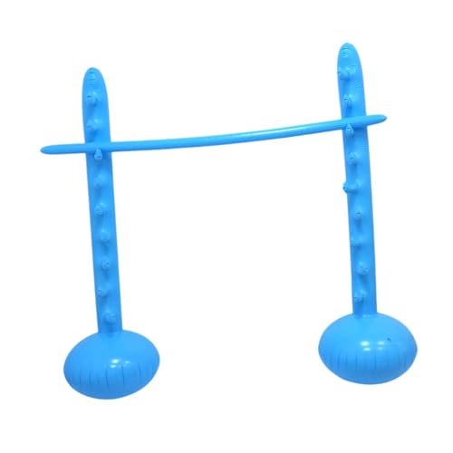 Milageto Aufblasbare Hochsprungstange Carnival Games PVC Yard Decoration Sommerspiel -Request, Blau Milageto Aufblasbare Hochsprungstange Carnival Games PVC Yard Decoration Sommerspiel -Request, Blau von Milageto