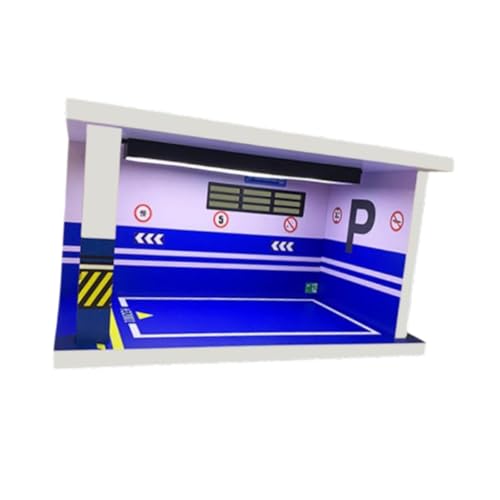 Milageto Automodell Vitrine, Spielzeug-Auto-Vitrine, 1:32 Mini-Parkplatz Modell für Modell Auto, Diorama-Landschaft, Tisch, Geburtstags Geschenke Milageto Automodell Vitrine, Spielzeug-Auto-Vitrine, 1:32 Mini-Parkplatz Modell für Modell Auto, Diorama-Landschaft, Tisch, Geburtstags Geschenke von Milageto