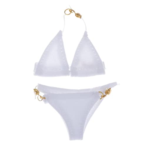 Milageto BH Und Set Puppen Bodysuit für 12 Zoll Mädchen Puppen Unterwäsche, Weiß Milageto BH Und Set Puppen Bodysuit für 12 Zoll Mädchen Puppen Unterwäsche, Weiß von Milageto