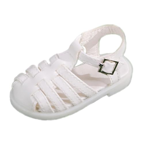 Milageto BJD Doll Beach Sandalen Flache Schuhe, tun Sie vor, Sommerschuhe Spielen, geschlossene Zehensandalen für 1/4 Doll Action Figur, Weiß Milageto BJD Doll Beach Sandalen Flache Schuhe, tun Sie vor, Sommerschuhe Spielen, geschlossene Zehensandalen für 1/4 Doll Action Figur, Weiß von Milageto