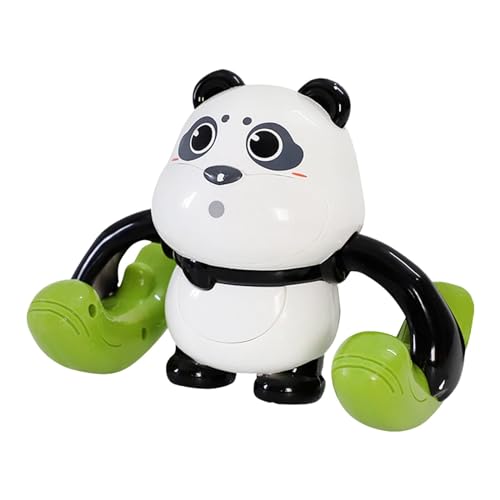Milageto Baby-Krabbelspielzeug, elektrisches Panda-Spielzeug, vorwärtsschreitendes Panda-Spielzeug, mit Leichter Musik für die Jagd nach Partygeschenken, von Milageto