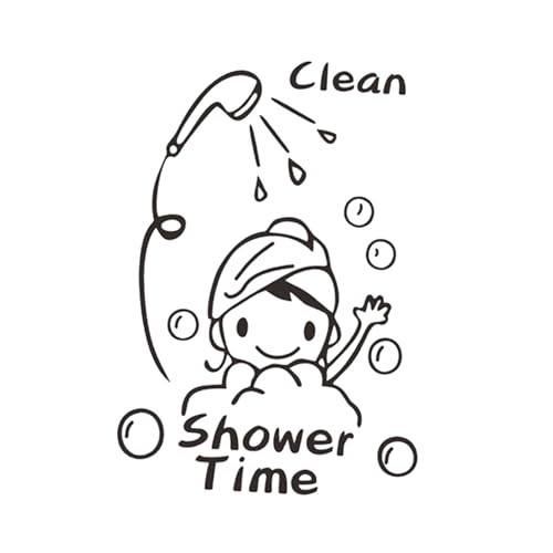 Milageto Badezimmer Aufkleber Aufkleber Cartoon Mädchen Dusche Aufkleber Badezimmer Tür Zeichen Dusche Kunst Aufkleber Milageto Badezimmer Aufkleber Aufkleber Cartoon Mädchen Dusche Aufkleber Badezimmer Tür Zeichen Dusche Kunst Aufkleber von Milageto
