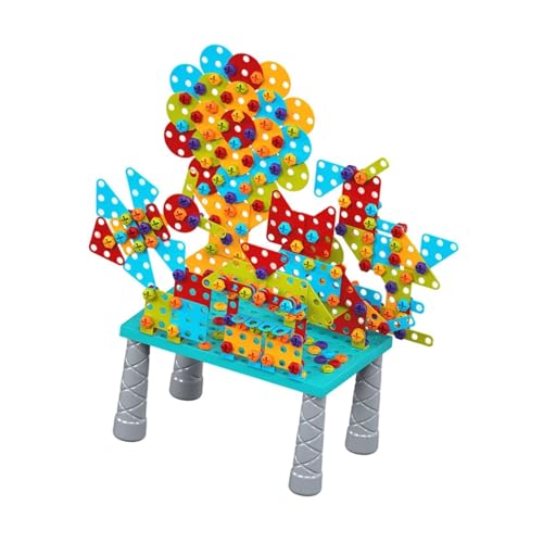 Milageto Bauspielzeug für Kinder, pädagogisches Konstruktionsspielzeug, Bausteine, Geschenk für Jungen, Mädchen, Kinder, Teenager, 24 cm X 16 cm X 18.5 von Milageto