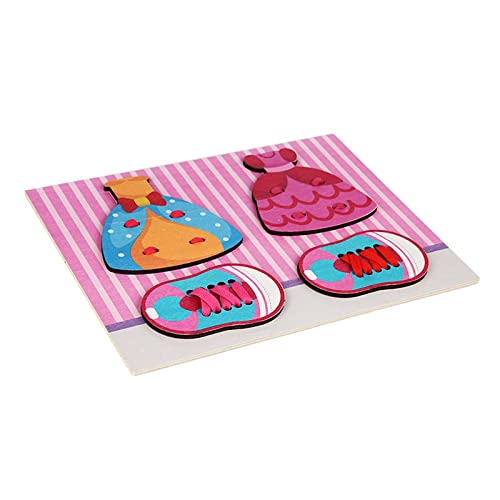 Milageto Busy Board Holz Spielzeug Lernbrett Zubehör Förderung Feinmotorik für Kleinkinder Vorschulunterricht Reisen Geschenke, Kleid Milageto Busy Board Holz Spielzeug Lernbrett Zubehör Förderung Feinmotorik für Kleinkinder Vorschulunterricht Reisen Geschenke, Kleid von Milageto
