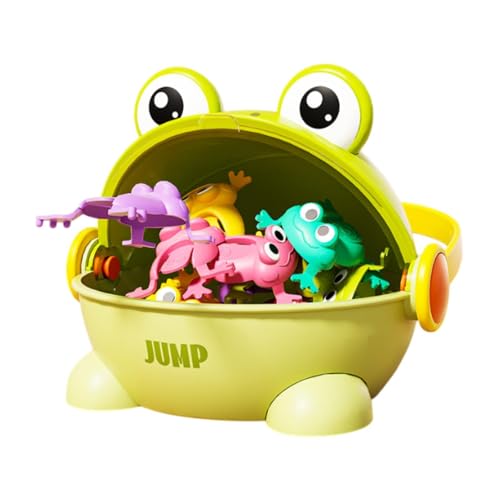 Milageto Coole springende Frösche, springende Spielzeugfrösche, fröhliche, springende Pessach-Frösche für Kinder, Jungen, Mädchen, GrÜn Milageto Coole springende Frösche, springende Spielzeugfrösche, fröhliche, springende Pessach-Frösche für Kinder, Jungen, Mädchen, GrÜn von Milageto
