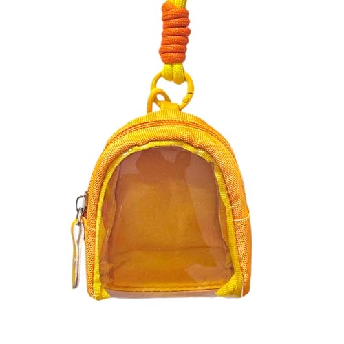 Milageto Durchsichtige Figuren-Präsentationstasche, Puppen-Aufbewahrungstasche mit Reißverschluss, transparente Puppentasche, Mini-Figuren-Aufbewahrungskoffer Milageto Durchsichtige Figuren-Präsentationstasche, Puppen-Aufbewahrungstasche mit Reißverschluss, transparente Puppentasche, Mini-Figuren-Aufbewahrungskoffer von Milageto