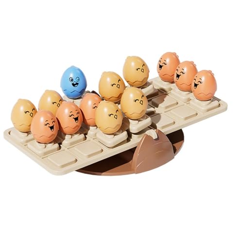 Milageto -Ei-Balance-Mathematik-Spielzeug, frühes Mathematik-Lehrmittel, kompaktes -Ei-Wippe für ab 3 Jahren, Vorschulkinder Milageto -Ei-Balance-Mathematik-Spielzeug, frühes Mathematik-Lehrmittel, kompaktes -Ei-Wippe für ab 3 Jahren, Vorschulkinder von Milageto