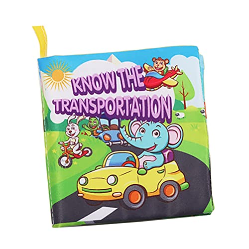 Milageto Erstes Buch, Säuglings Zahnknister Buch mit Raschelgeräusch, Säuglings Erstbuch, Der Verkehr von Milageto
