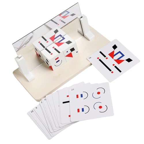 Milageto Face Change Blockspiel, Holzausdruck Puzzle Bausteine, Muster -Matching -Spiel, logische Bildungstraining Spielzeugjungen Milageto Face Change Blockspiel, Holzausdruck Puzzle Bausteine, Muster -Matching -Spiel, logische Bildungstraining Spielzeugjungen von Milageto