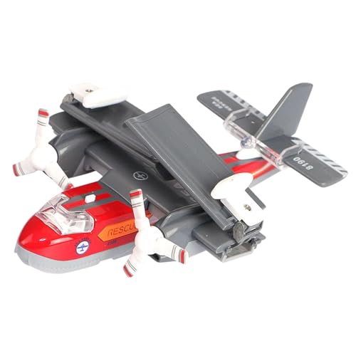 Milageto Flugzeugspielzeugmodellflugzeug mit Leichter und Tonkollektion Cretive Realistic Flugzeug Spielzeug zurückziehen für Kinder Geburtstagsgeschenke von Milageto