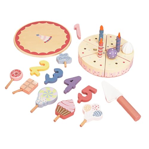 Milageto Geburtstagskuchenspielzeug, vorgibt, DIY -Spielenkuchenspielzeug, Schneiden von Food -Nachmittags -Tee -Party -Set für 3 4 5 6 Jungen Milageto Geburtstagskuchenspielzeug, vorgibt, DIY -Spielenkuchenspielzeug, Schneiden von Food -Nachmittags -Tee -Party -Set für 3 4 5 6 Jungen von Milageto