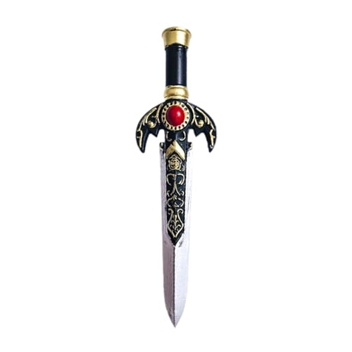 Milageto Gefälschtes, Kurz, Cosplay-Requisite, Verkleiden, Kampfkunst, Waffe, Messer, Spielzeug für Spiel, Kampf, Kostüm, Zubehör, Party, Style B von Milageto