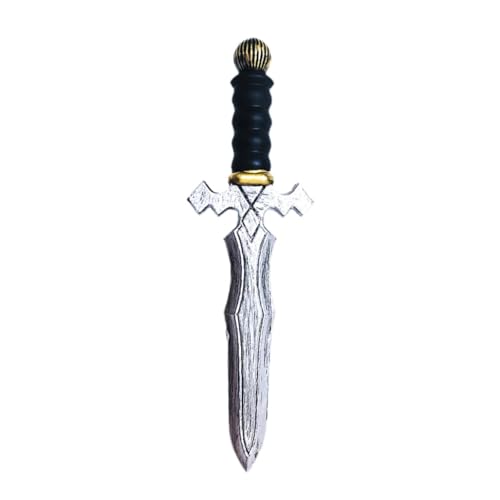 Milageto Gefälschtes, Kurz, Cosplay-Requisite, Verkleiden, Kampfkunst, Waffe, Messer, Spielzeug für Spiel, Kampf, Kostüm, Zubehör, Party, Style C von Milageto