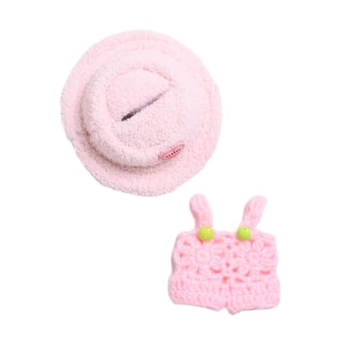 Milageto Gefüllte Puppenkleidung, Anziehanzug, Mini-Foto-Requisiten, Rollenspiel-Puppen-Outfit, Kostüme für 6,69-Zoll-Puppen, Puppensammlergeschenke, Rosa Kleiderhut Milageto Gefüllte Puppenkleidung, Anziehanzug, Mini-Foto-Requisiten, Rollenspiel-Puppen-Outfit, Kostüme für 6,69-Zoll-Puppen, Puppensammlergeschenke, Rosa Kleiderhut von Milageto