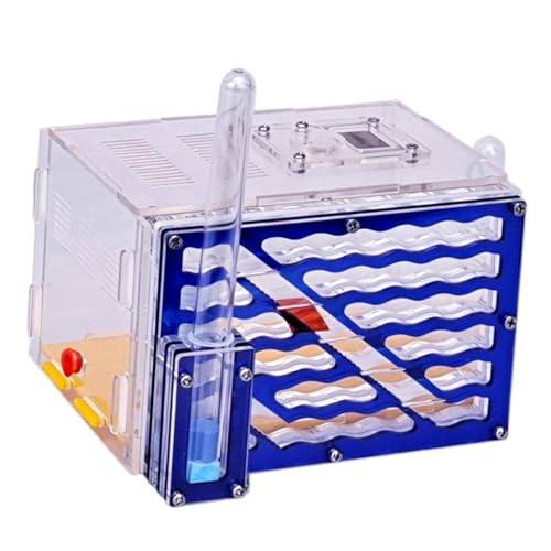 Milageto Gehäuse Nest Display Box Workshop DIY mit Feeder Transparent Lernen von Milageto