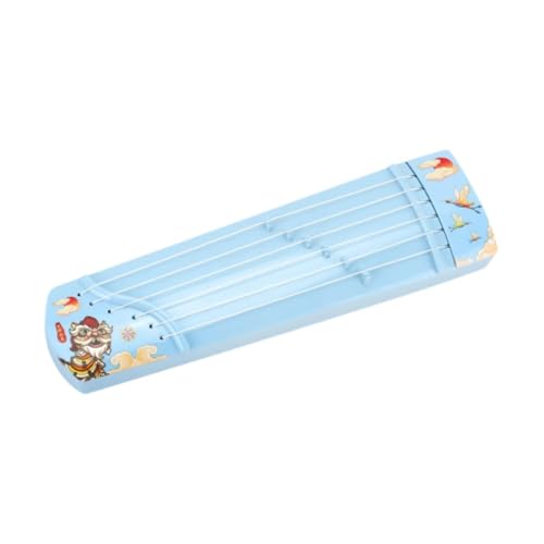 Milageto Guzheng Chinese String Instrument Kids Instrument Praxis Zither Lernen Musikspielzeug Kinder Guzhengs Spielzeug für Kleinkinder Geschenke , Blau von Milageto