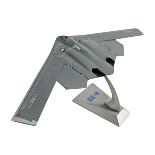 Milageto H-20 Strategic Fighter-Modell im Maßstab 1/200, Ornament, pädagogisches Werkzeug, Sammlung, Geschenk mit Ständer, Flugzeugmodell für den von Milageto