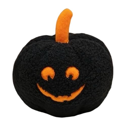 Milageto Halloween Kürbis Kissen Dekokissen Kissen Requisiten Ornamente Komfortable Kürbis Puppe Niedlichen Cartoon Plüsch Spielzeug Geschenk, Schwarz Milageto Halloween Kürbis Kissen Dekokissen Kissen Requisiten Ornamente Komfortable Kürbis Puppe Niedlichen Cartoon Plüsch Spielzeug Geschenk, Schwarz von Milageto