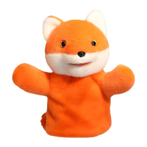 Milageto Handpuppe, Stofftier, realistisches Rollenspiel, Geschichtenerzählpuppen, Tierplüschtier für Partygeschenke, Spielen im Vorschulalter, Fuchs Milageto Handpuppe, Stofftier, realistisches Rollenspiel, Geschichtenerzählpuppen, Tierplüschtier für Partygeschenke, Spielen im Vorschulalter, Fuchs von Milageto