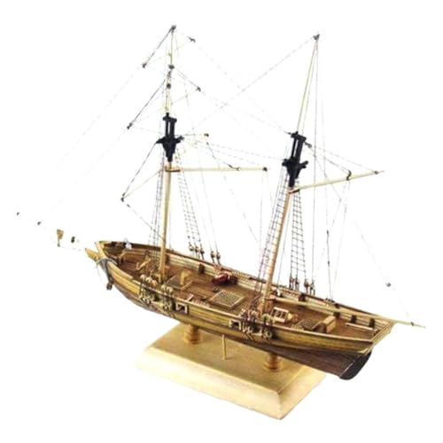 Milageto Holz Segelboot Modellbausatz Im Maßstab 1:130 Ship Puzzle für Kinder Und Erwachsene, Hölzern, 410x60x225mm. Milageto Holz Segelboot Modellbausatz Im Maßstab 1:130 Ship Puzzle für Kinder Und Erwachsene, Hölzern, 410x60x225mm. von Milageto