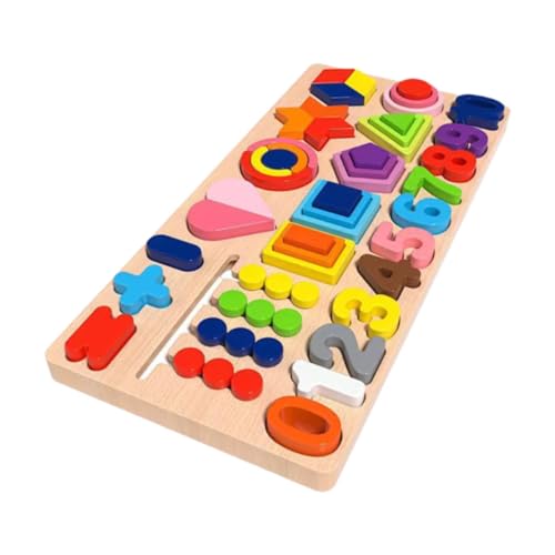 Milageto Holzformsortierer, FormMatchingSpielzeug, Brettspiel, frühkindliches Lernspielzeug, Holzsortier und Stapelspielzeug Milageto Holzformsortierer, FormMatchingSpielzeug, Brettspiel, frühkindliches Lernspielzeug, Holzsortier und Stapelspielzeug von Milageto