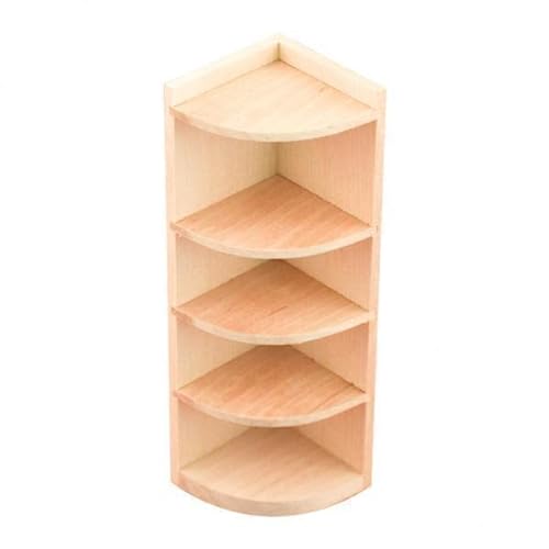 Milageto Holzschrank für Puppenhaus - Stilvolle Aufbewahrungslösung 1/12 von Milageto