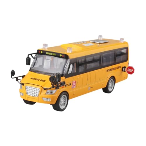 Milageto Inertial Engineering Car School Bus Spielzeug Vorschule Educate Entwicklungsfähigkeiten Kinder Spielzeugauto Bildungsspielzeugreizauto Car von Milageto
