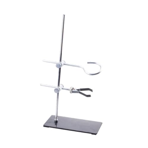 Milageto Iron Stand Basis Bildungsspielzeug Spielen praktische sensorische Spielzeugklemme Labor -Ständer Support Set für Physics Lab Classroom von Milageto