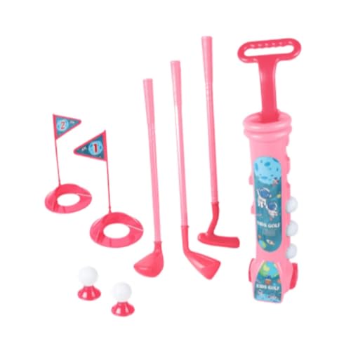 Milageto Kids Club Set mit Bällen Anfänger Leichte komfortable Training Minispiel Set für Garten Hinterhof, Club 59cm von Milageto