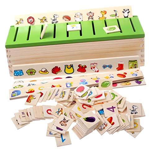 Milageto Kinder Holz Passenden Gruppierungsspielzeug 8 Kategorien Frühe Milageto Kinder Holz Passenden Gruppierungsspielzeug 8 Kategorien Frühe von Milageto