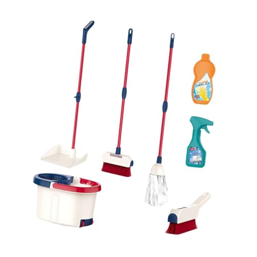 Milageto Kinder-Reinigungsset, Rollenspiel, Rollenspiel, Haushaltsbedarf, Haushaltsreinigungsspielzeug für Jungen und Mädchen ab 3 Jahren, Geburtstagsgeschenk, Style A Milageto Kinder-Reinigungsset, Rollenspiel, Rollenspiel, Haushaltsbedarf, Haushaltsreinigungsspielzeug für Jungen und Mädchen ab 3 Jahren, Geburtstagsgeschenk, Style A von Milageto