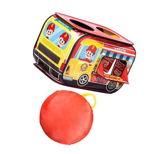 Milageto Kinderspielzelt, Burgerwagen, Geburtstagsgeschenk, mit Tragetasche, Kinderburg für Outdoor-Indoor-Spielplätze, Kleinkinder im Alter von 3–5 Jahren Milageto Kinderspielzelt, Burgerwagen, Geburtstagsgeschenk, mit Tragetasche, Kinderburg für Outdoor-Indoor-Spielplätze, Kleinkinder im Alter von 3–5 Jahren von Milageto