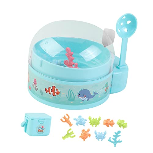 Milageto Kleine Angelaktivitäten Spiel Einfache Maschinen Spielzeug Spiel Tiny Hands Mini Handheld Toys für und Mädchen Kinder, GRÜN von Milageto