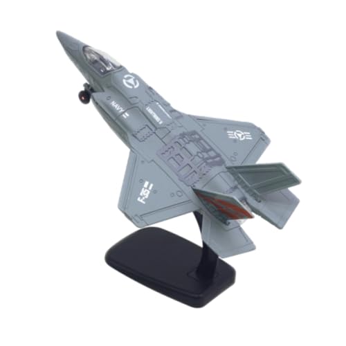 Milageto Legierung Modell 1:72 Desktop Display Kinder Spielzeug Flugzeug Kinder Spielzeug Flugzeug für Regale Junge Spielzeug Kamin Urlaub Geschenke, Grau von Milageto
