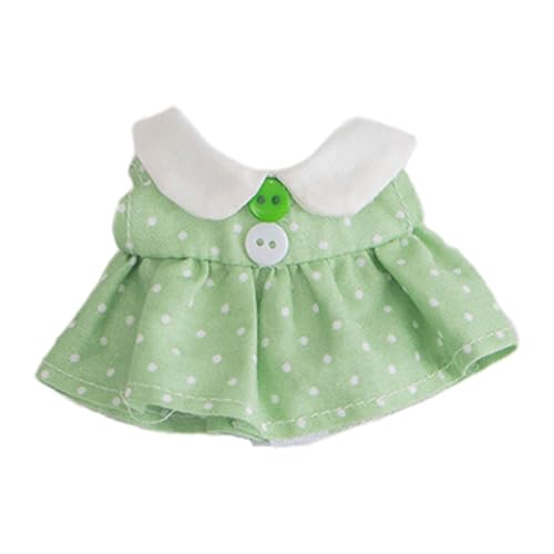 Milageto Mini 17cm Puppenrock Bequemes Stofftier Stofftier zum Valentinstag, GrÜn von Milageto