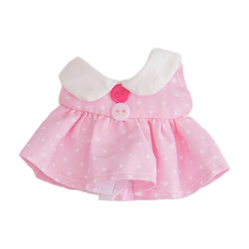 Milageto Mini 17cm Puppenrock Bequemes Stofftier Stofftier zum Valentinstag, Rosa von Milageto