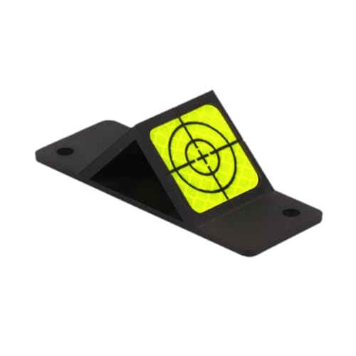 Milageto Mini 45 Grad reflektierende Blechwinkelmessplatte, EIN-/doppelseitiges Vermessungswerkzeug für den Brückentunnelbau, Doppelreflektor Milageto Mini 45 Grad reflektierende Blechwinkelmessplatte, EIN-/doppelseitiges Vermessungswerkzeug für den Brückentunnelbau, Doppelreflektor von Milageto