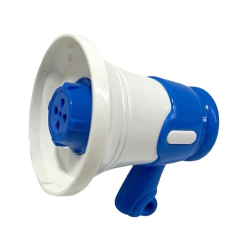 Milageto Mini-Megafon-Spielzeug, tragbarer Lautsprecher, Rollenspiel-Sprachverstärker-Spielzeug, Kinder für Verkaufsautomaten, Aktivitäten, Blau Milageto Mini-Megafon-Spielzeug, tragbarer Lautsprecher, Rollenspiel-Sprachverstärker-Spielzeug, Kinder für Verkaufsautomaten, Aktivitäten, Blau von Milageto